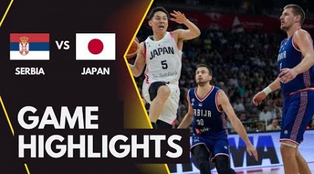 SERBIA VS JAPAN | 2024 Paris Olympic Preparation Game | Full Highlights | July 21,2024