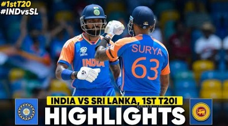 India vs Sri Lanka 1st T20 Highlight | Ind vs Sl T20 Highlight 2024