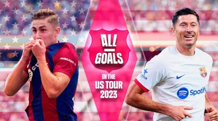 ALL GOALS IN THE US SUMMER TOUR 2023 ⚽ 