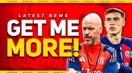 Ten Hag DEMANDS Ugarte and MORE Transfers! Man Utd Transfer News