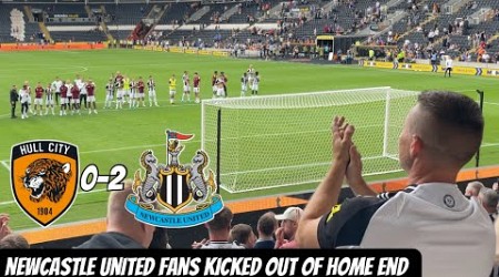 Hull City 0-2 Newcastle United away day vlog - HOME END FAN INVASION over ticket shortage !!!!