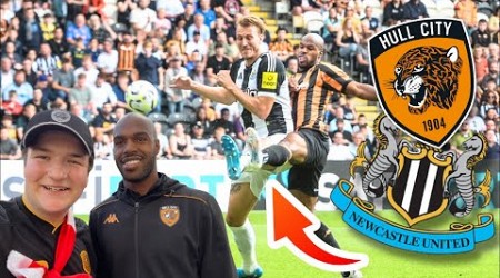 Good Performance Against Premier League Side! Hull City VS Newcastle United Vlog