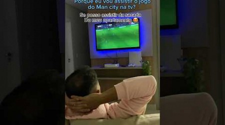 ASSISTI O MAN CITY DA SACADA DO MEU APARTAMENTO