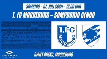 Testspiel: 1. FC Magdeburg - Sampdoria Genua 2:4 (2:1)