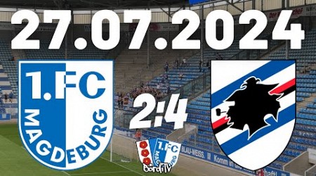 1.FC MAGDEBURG vs SAMPDORIA GENUA 