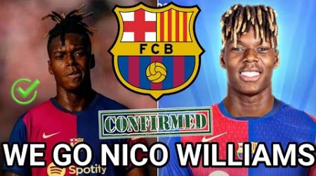 ✅ L&#39;ARRIVÉE DE NICO WILLIAMS OFFICIALISÉE LE 29 JUILLET | NEWCASTLE NÉGOCIE POUR UN JOUEUR DU BARÇA