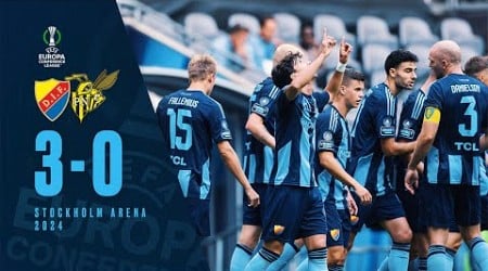 MATCHSVEP | Djurgården - FC Progrés Niederkorn 3-0 | UEFA Europa Conference League 2024