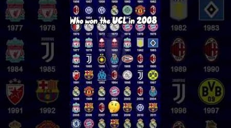 UCL 2008 