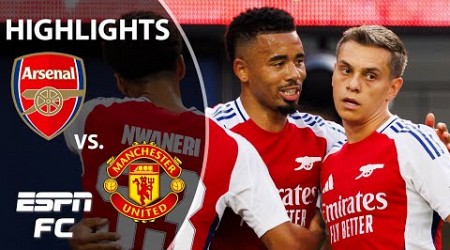 Arsenal vs. Manchester United | Highlights | ESPN FC