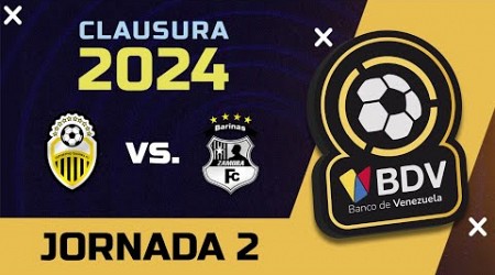 Táchira vs. Zamora - Torneo Clausura 2024 - Jornada 2