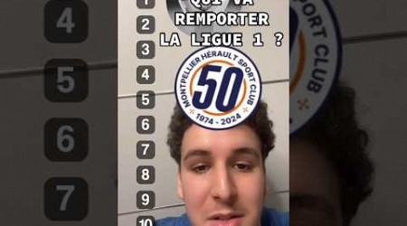 Qui va REMPORTER la LIGUE 1 2024/2025 (selon moi)