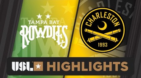 7.27.2024 | Tampa Bay Rowdies vs. Charleston Battery - Game Highlights