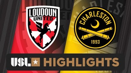 7.24.2024 | Loudoun United FC vs. Charleston Battery - Game Highlights