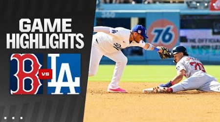 Red Sox vs. Dodgers Game Highlights (7/21/24) | MLB Highlights