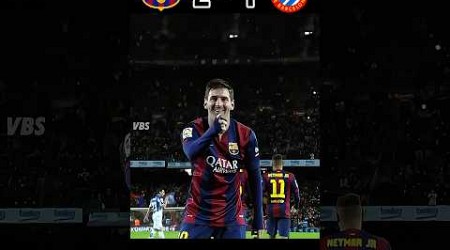 Barcelona vs RCD Espanyol 5-1 Messi Hattrick 2015