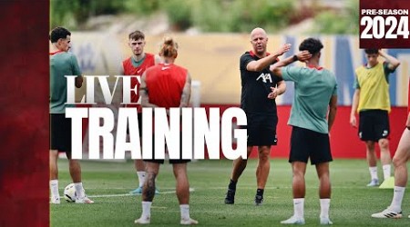 LIVE TRAINING: Liverpool FC warm-up in Philadelphia | Pre-Season 2024