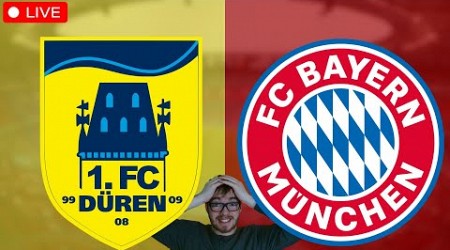 1. FC Düren - FC Bayern München | TESTSPIEL LIVE