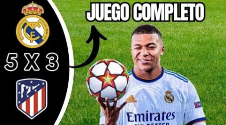 Real Madrid vs Atlético 5 3 – partido completo – 2024 | La Liga Highlights y Goles