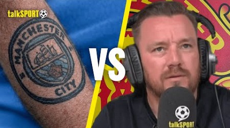 O&#39;Hara CLASHES With Man City Fan Who Claims Man Utd Are &#39;10 YEARS AWAY&#39; From Winning The League! 