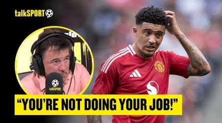 Dean Saunders SLAMS Jadon Sancho For Failing At Man United &amp; DEMANDS He Returns His Wages 