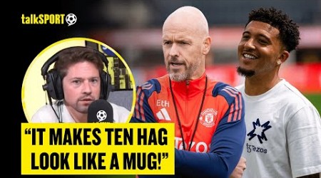 Rory Jennings INSISTS Jadon Sancho Should NEVER Play For Man United Again &amp; SLAMS His Behaviour 