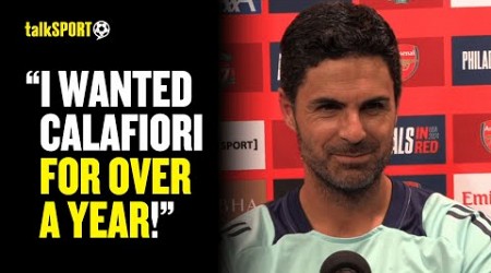 Mikel Arteta REVEALS HOW Arsenal Signed Riccardo Calafiori From Bologna 