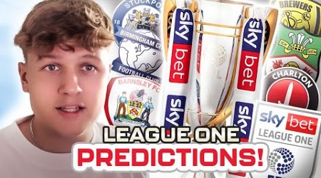 MY LEAGUE 1 PREDICTIONS!