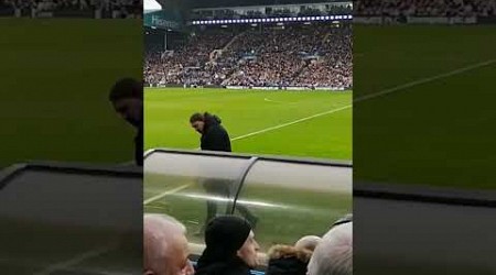 Leeds United Daniel Farke fuming at Elland Road. #leedsunited #championship #football #leeds #lufc