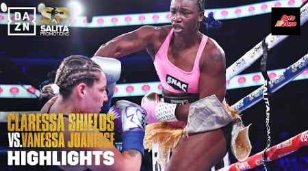 FOUR-WEIGHT WORLD CHAMP | Claressa Shields vs. Vanessa Joanisse Fight Highlights