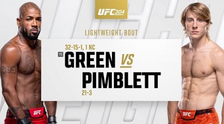 UFC 304: Paddy Pimblett vs Bobby Green Highlights