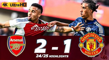 Arsenal vs Man United (3)2-1(4) Penalties | All Goals &amp; Highlights - Friendly 2024