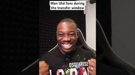 Man Utd fans during the transfer window. I don’t like it one bit 