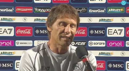 Antonio Conte post Napoli-Egnatia 4-0