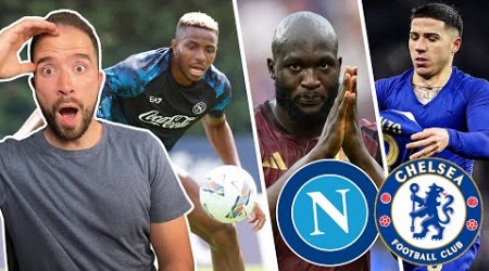 Osimhen To Chelsea BACK ON? Lukaku To Napoli Part Of The Deal? | Enzo Fernandez RETURNS!