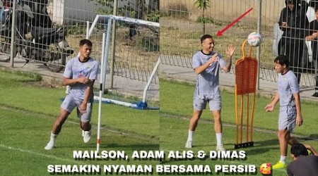 KEHANGATAN SUASANA TIM!! KESERUAN SESI LATIHAN PERSIB PERSIAPAN LIGA 1 DAN AFC CHAMPIONS LEAGUE TWO