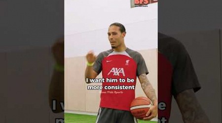 Virgil Van Dijk On Taking Free Kicks and Trent Alexander Arnold