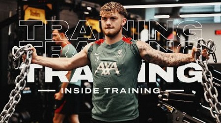 Inside Training: Gym work &amp; boss goals from Liverpool FC in the USA