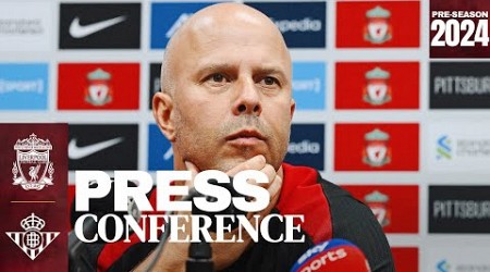 Arne Slot &amp; Curtis Jones press conference | Liverpool&#39;s pre-season US Tour