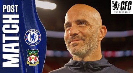 MARESCA &amp; JAMES React Post Match | Chelsea 2-2 Wrexham | Chelsea USA Tour 2024