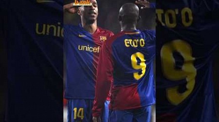 Eto&#39;o, Messi&#39;ye; Messi, Henry&#39;ye; Henry, Eto&#39;o&#39;ya... Sonra herkes Bayern&#39;e!