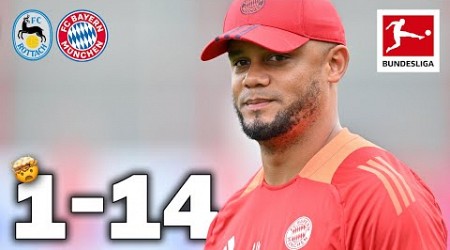 14 FC Bayern Goals at Kompany Debut | FC Rottach-Egern vs. FC Bayern 1-14 | Highlights