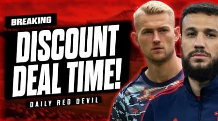 Bayern Munich READY For DISCOUNT Matthijs de Ligt and Noussair Mazraoui DEALS!? | Man United News