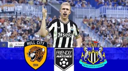 Hull City vs Newcastle Match Highlights Goals - Friendly Match 2024