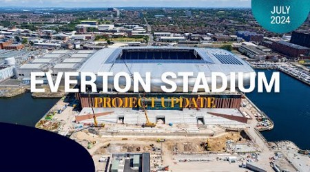 Barrel roof COMPLETE! ✅ | Latest progress at Everton Stadium