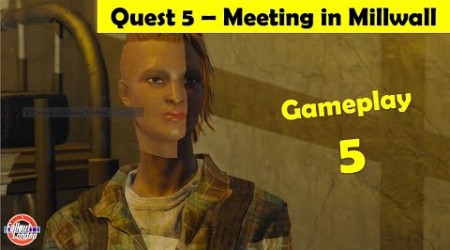 Fallout London - Meeting in Millwall | Travel through Tunnel, Meet Yvette, Free Prisoners