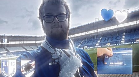 Wir holen heute meine DAUERKARTE ab 1.FC Magdeburg vs sampdoria genua Stadionvlog