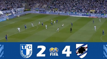 1. FC Magdeburg gegen U.C. Sampdoria [2:4] | Testspiel 2024 | Spielen Höhepunkte!