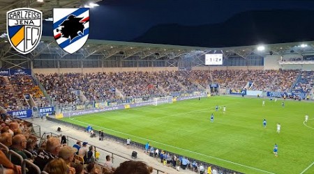 FC Carl Zeiss Jena vs Sampdoria Genua 1:2 • Stadionatmosphäre | ad hoc arena Stadioneröffnungsspiel