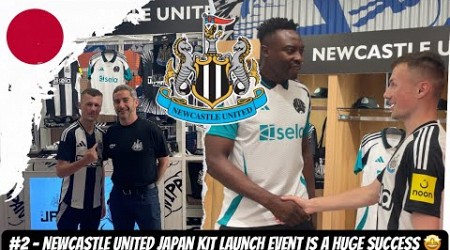 Newcastle United’s EXCLUSIVE ADIDAS Japan kit launch vlog IS INCREDIBLE !!!!!