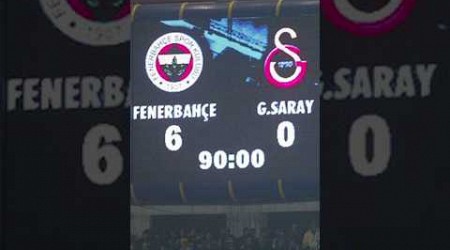 10 kişiyle tarihi fark: Fenerbahçe&#39;nin 6 gollü derbi zaferini hatırlayalım